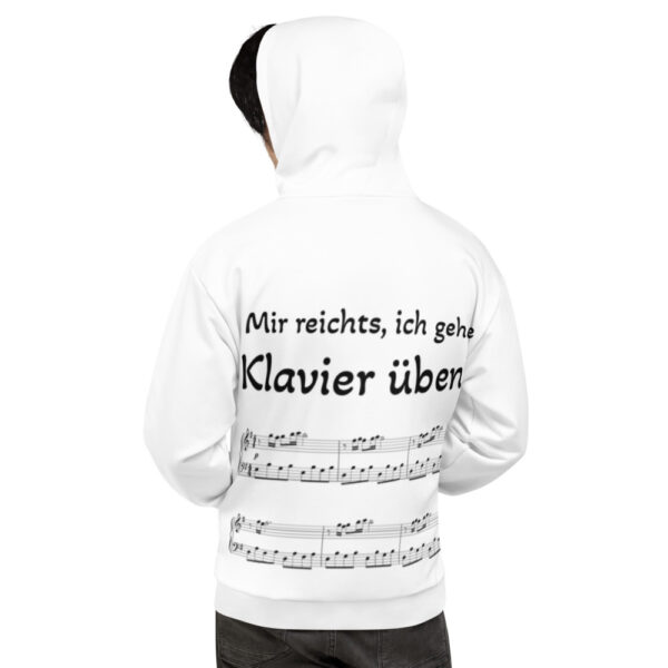 “Mir reichts, ich gehe Klavier üben!” Kapuzenpullover